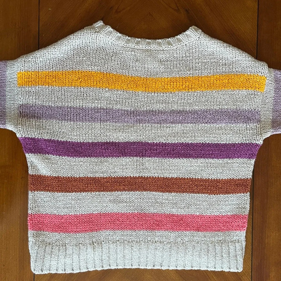 Lou & Grey for LOFT | Striped Crewneck Sweater | Size Medium - Picture 6 of 9